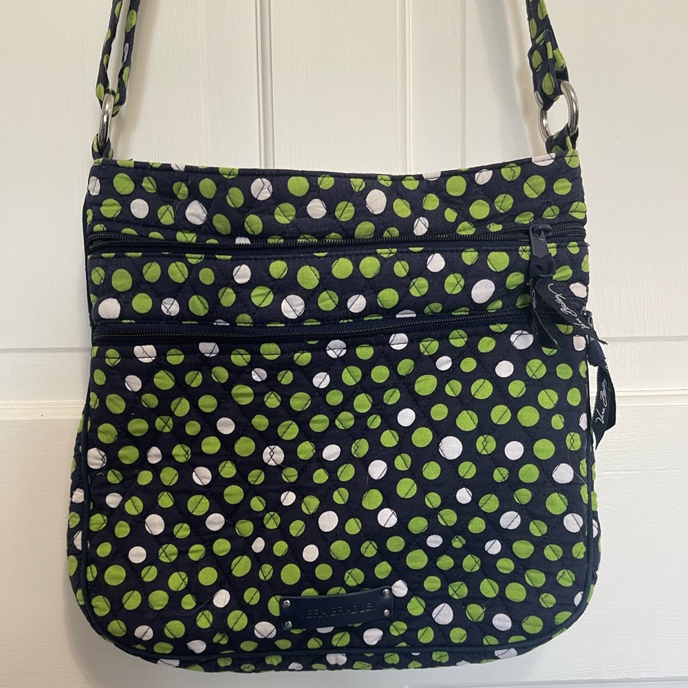 Vera Bradley Triple Zip Hipster Crossbody Bag